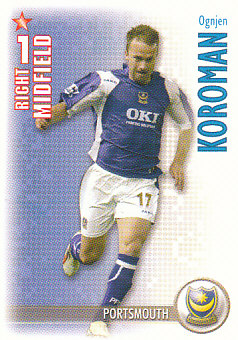 Ognjen Koroman Portsmouth 2006/07 Shoot Out #249